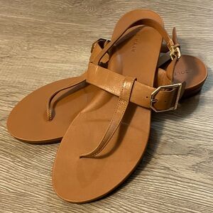 Cole Haan Tan Leather Sandals